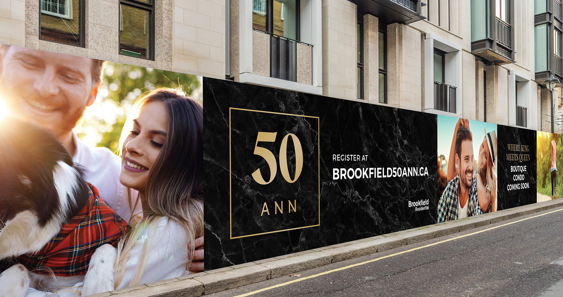 50 Ann Signage